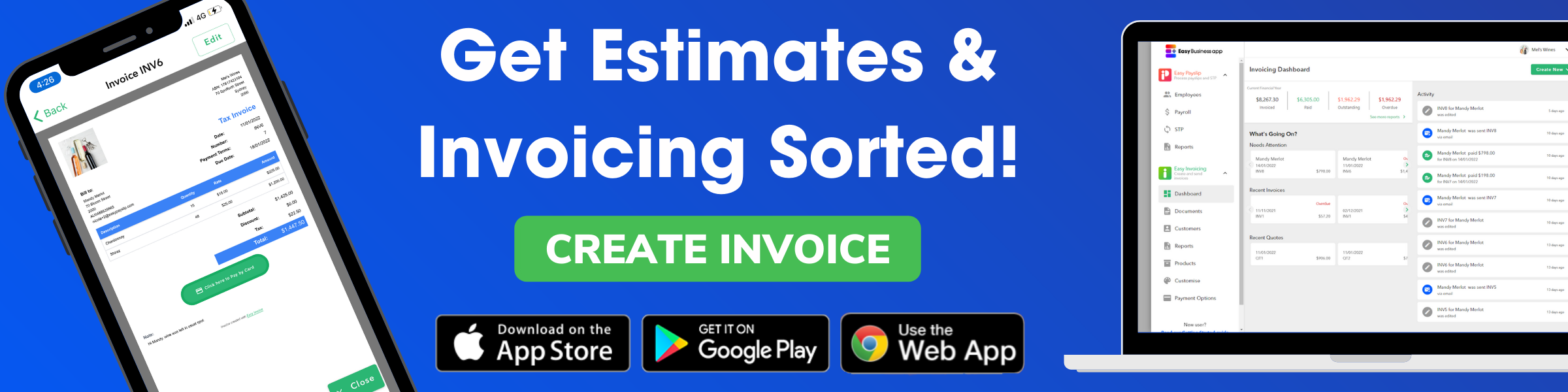 Get Easy Invoicing
