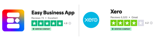 Easy Business App vs Xero