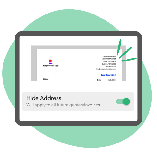 Feature - Hide Addresses