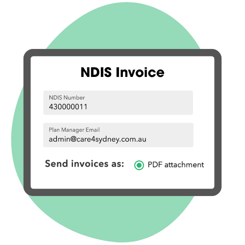 Feature - NDIS Invoicing