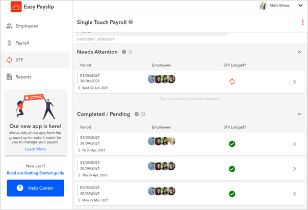 Easy Payslip Submit STP